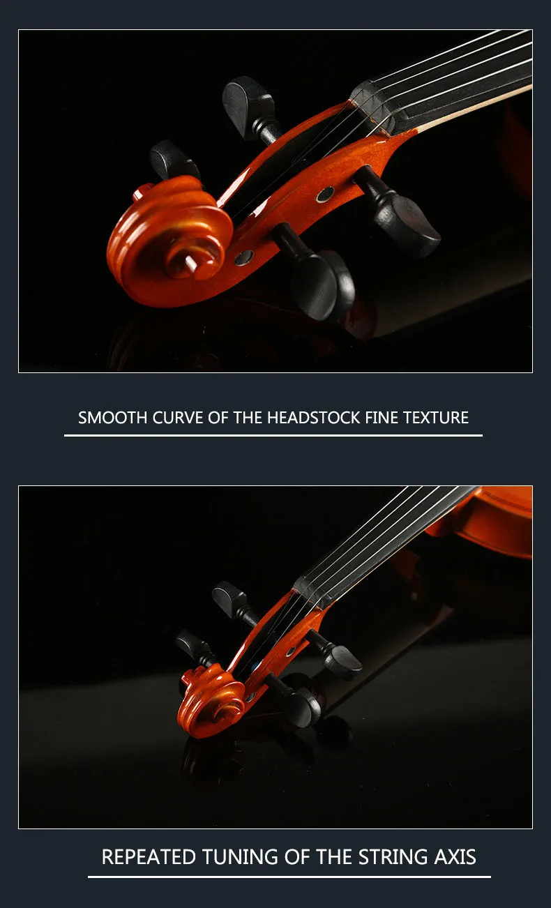 Violin For Kids Beginner Kit For Student W/hard Case,Rosin,Bow