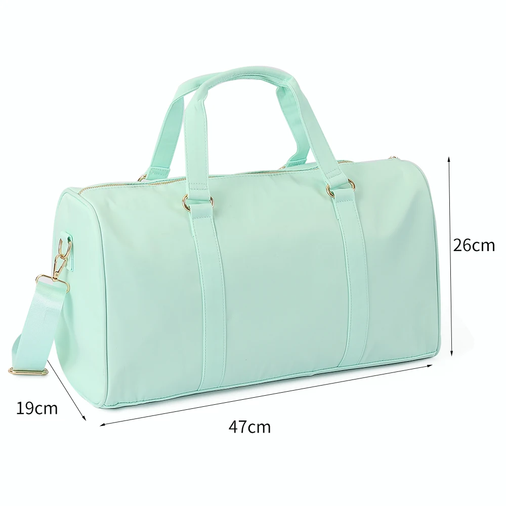 ★TOUT Y EST★ Weekender Duffle Bag Mint FA2401BG11MI Steve Madden Quilted Weekender Bag - Durable & Stylish