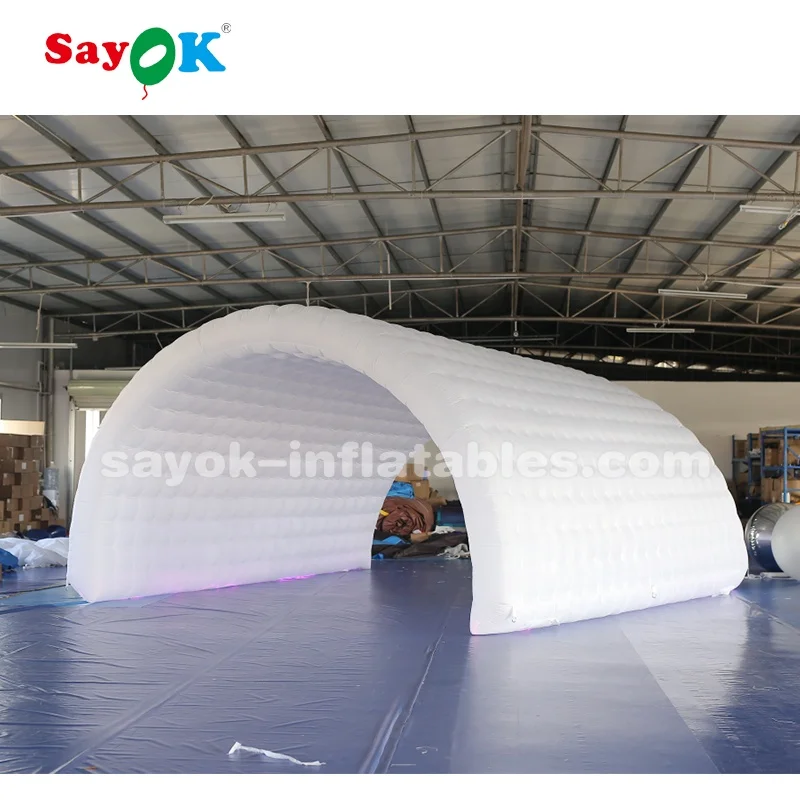 Inflatable Arch Tent for Event White Oxford Cloth Inflatable Tunnel Tent for Sale