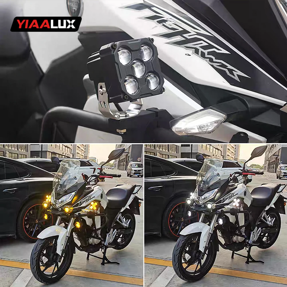 lo beam amber drl 315 150w auxiliary lights front fog lamp for bmw motorcycles-5