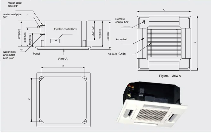 Fan Coil Unit, Ducted, Ceiling, HVAC - detail 8