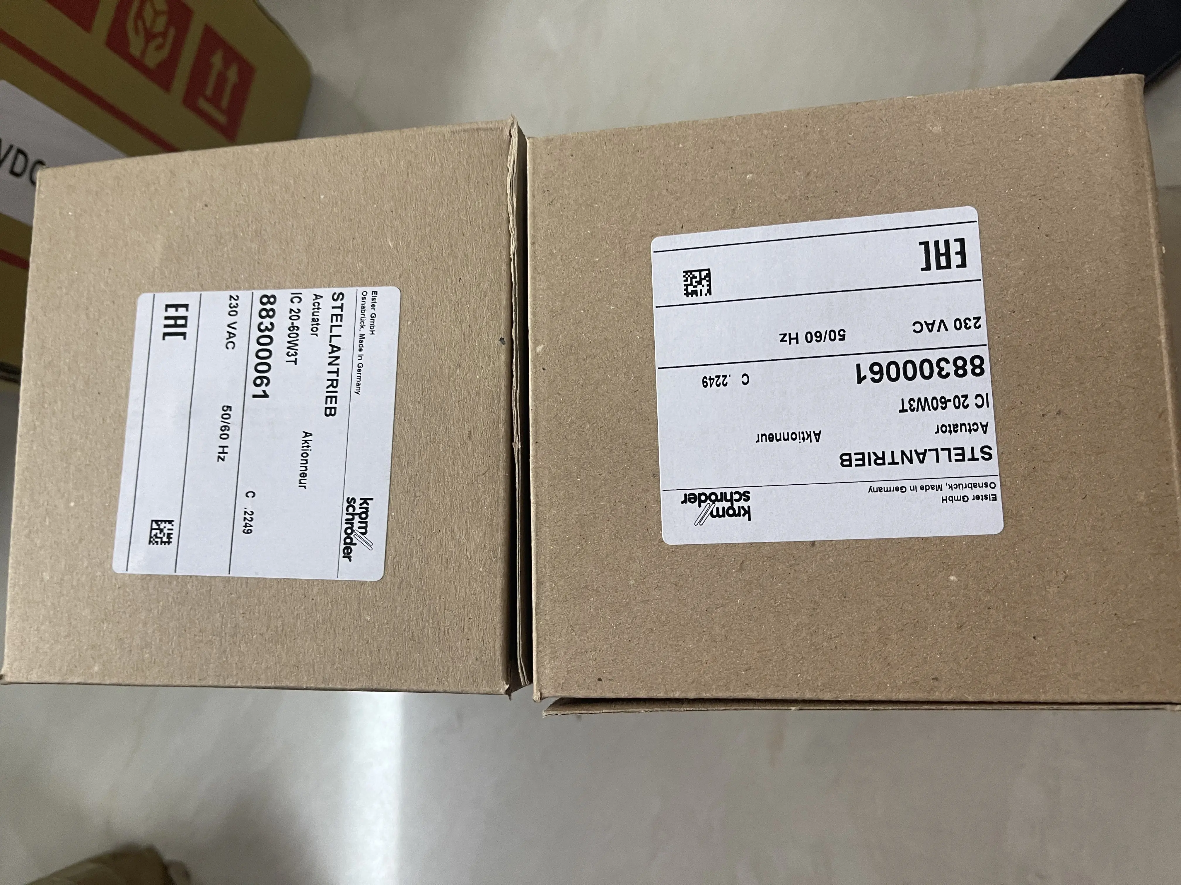 Kromschroder Actuator 88300061 IC 20-60W3T Kromschroder Actuator 88300061 IC 20-60W3T