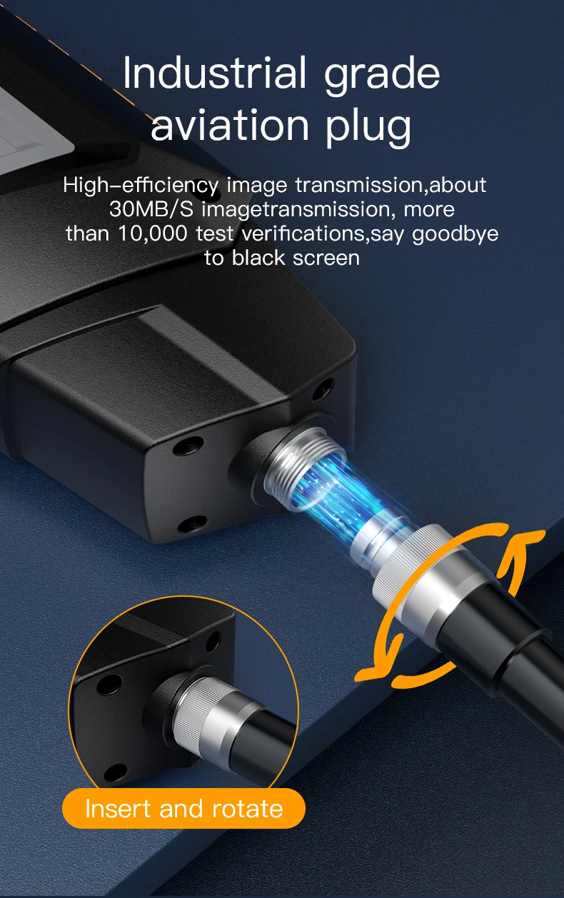 video drain inspection camera