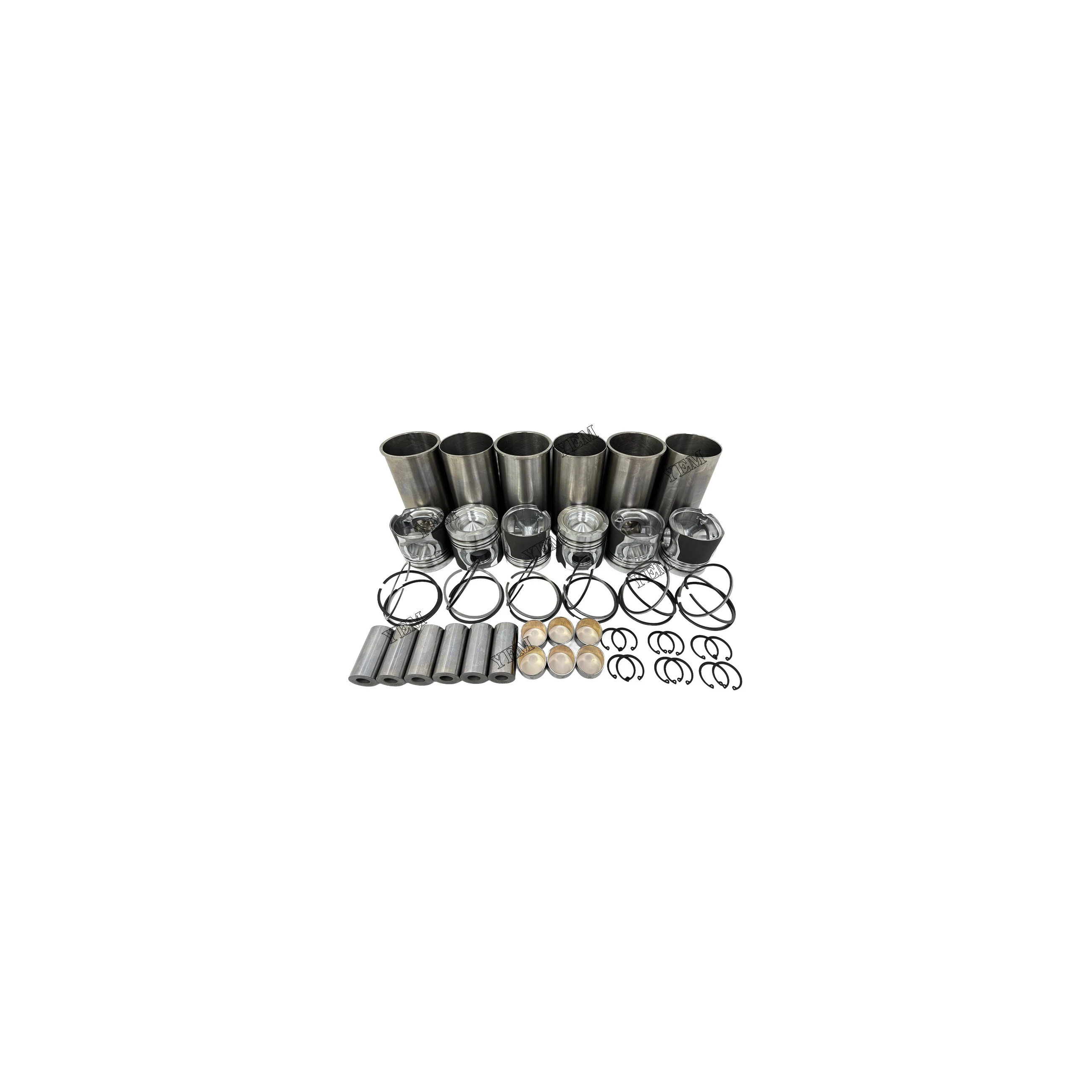 DL06 Cylinder Liner Kit Compatible for Doosan / for Develon Engine Parts for Sale