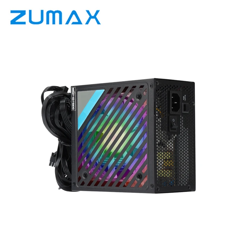 Zumax 650W 80 Plus Bronze Desktop Workstation Gaming Power Supply