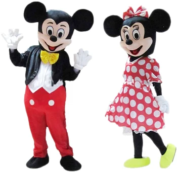 HI cartoon character Mickey Minnie Mascot Costume