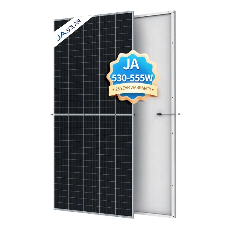 EU Hot Selling JA Solar Panel 550w 545w 500w Panneaux Solaires 555w Half Cells 11BB Solar Modules