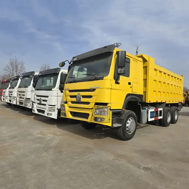 Promotional Used HOWO Dump Truck 371 Camion Benne Tipper Truck 6X4 Refurbished Right Hand Diesel Dump Truck for Sale