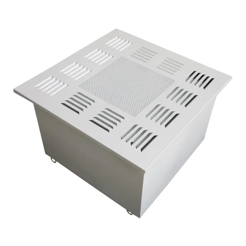 Replaceable Air Supply Unit HEPA Box With Air Diffuser Plate Efficient Air Supply Outlet