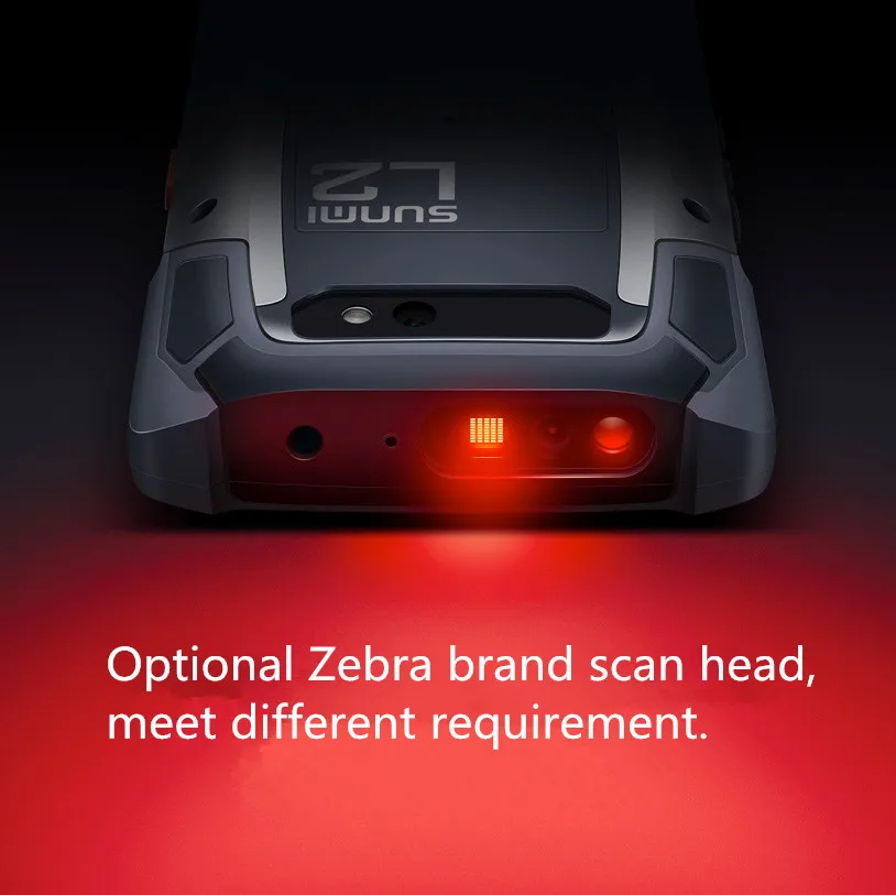 rugged handheld terminal pda L2  industrial level IP67 handheld Android Industrial PDA Handheld Terminal Mobile Barcode Scanner