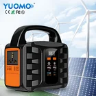 150W No Gasoline Solar Power Generator Portable Power Station Fast Charging Ev Charger / Outdoor UPS LiFePO4 Lithium Generator