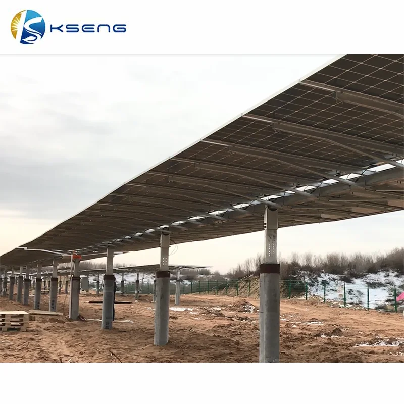 Single Axis Solar Tracking System Stand Solar Panel Tracker Support System Solar tracker Kit