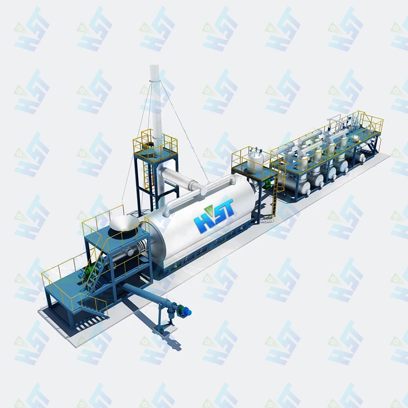Factory Tyre Recycling Pyrolysis Plant Tire Pyrolysis Machine Tire Pyrolysis Plant to Make Diesel Plant