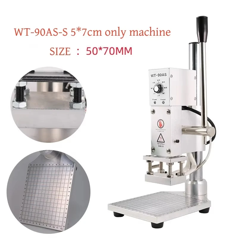Semi-Automatic Leather Embossing Foil Heat Press Machine Custom Logo Stamp on Wood PVC Paper New Condition Digital Hot Stamping