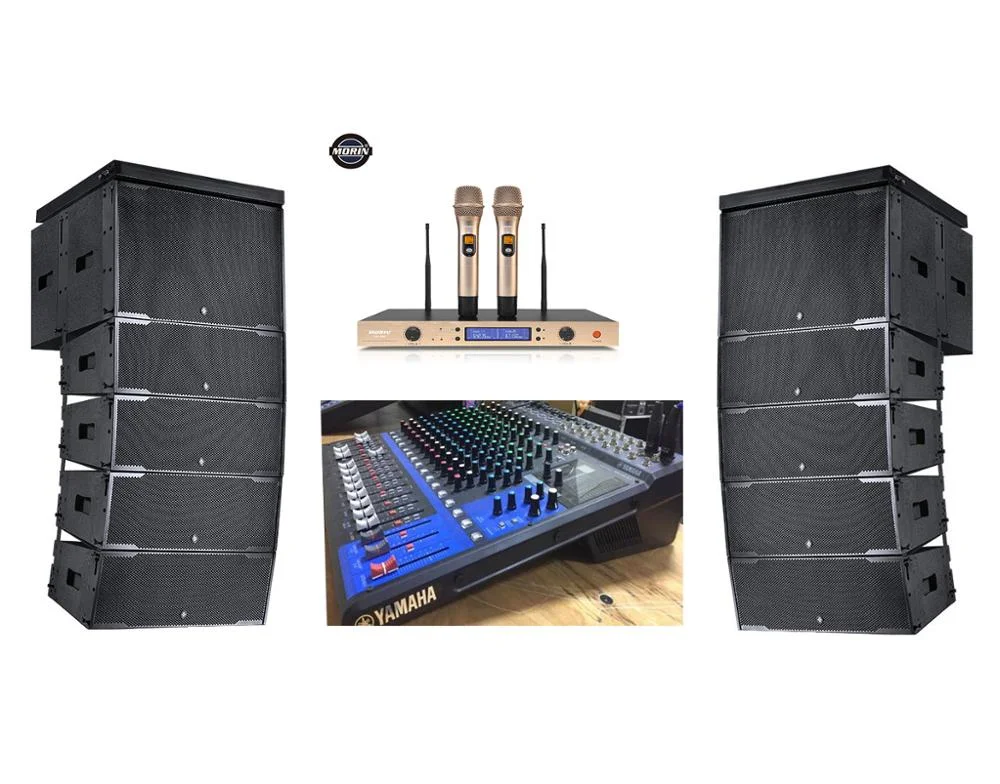 p audio line array speaker