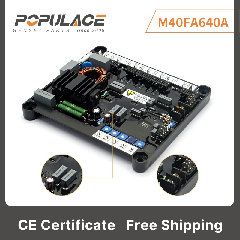 Automatic Voltage Regulator Card Board Avr M40fa640a Avr M40fa640a  Generator Avr M40fa640 M40fa640a Voltage Regulator