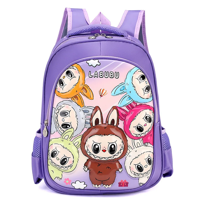 POPMART the Monsters LABUBU リュック/バックパック Classic Bag Series-LABUBU Berber Fleece Backpack (Brown