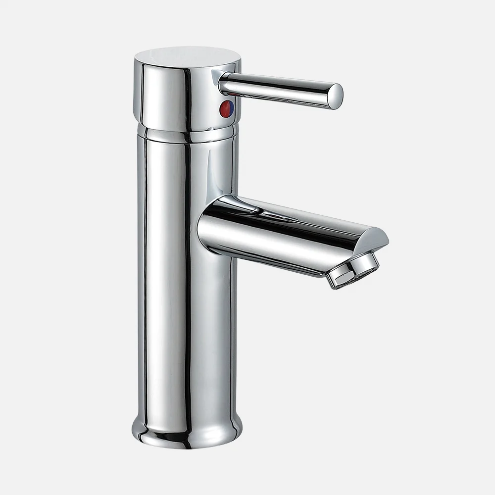 hot and cold water mixer bathroom brass wall upc basin faucet