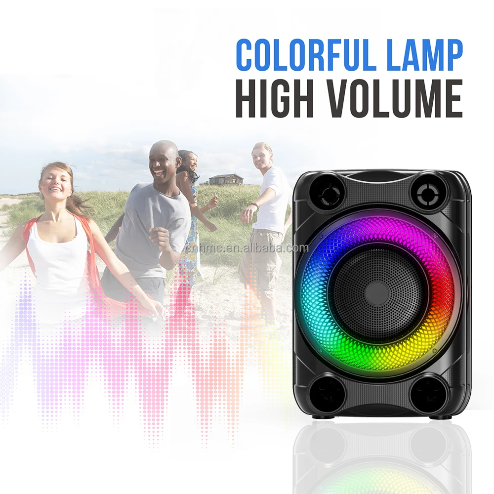 ZQS8148 Active LED RGB Wireless Super Bass Party Speaker