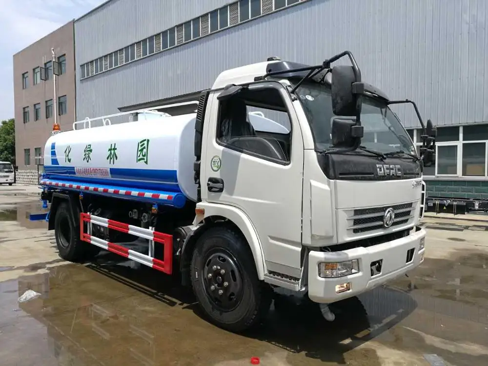 Tender 6000L 7000L 10000L Water Tank Truck Mobile Water Tanker Transport Truck