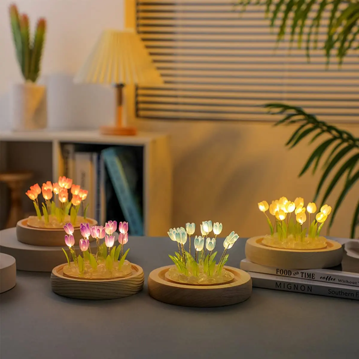 Tulip Night Light Diy Tulip Night Light Handmade Furniture Decoration ...