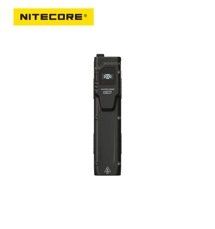 NITECORE EDC27 2023 Shotshow награда 3000 люмен ультра тонкий и компактный USB-C перезаряжаемый карманный