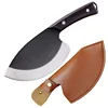 Cuchillo y funda de acero inoxidable de alto carbono