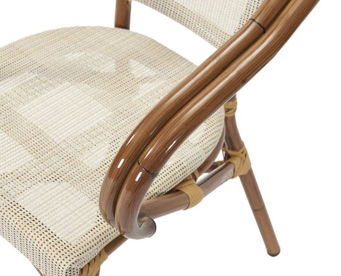 French Style Outdoor Dining Furniture Set Garden Patio Restaurant Aluminum Bistro Chairs Buy