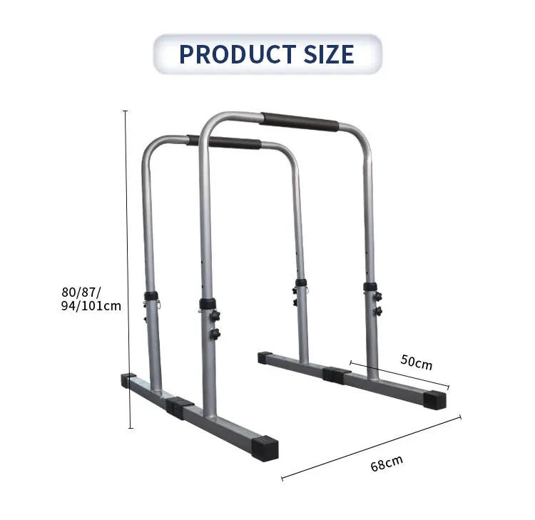 Hot Selling Adjustable Parallel Bars Parallel Bar Workout Dip Stands