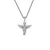 Silver pendant + 3mm 24inch twist chain