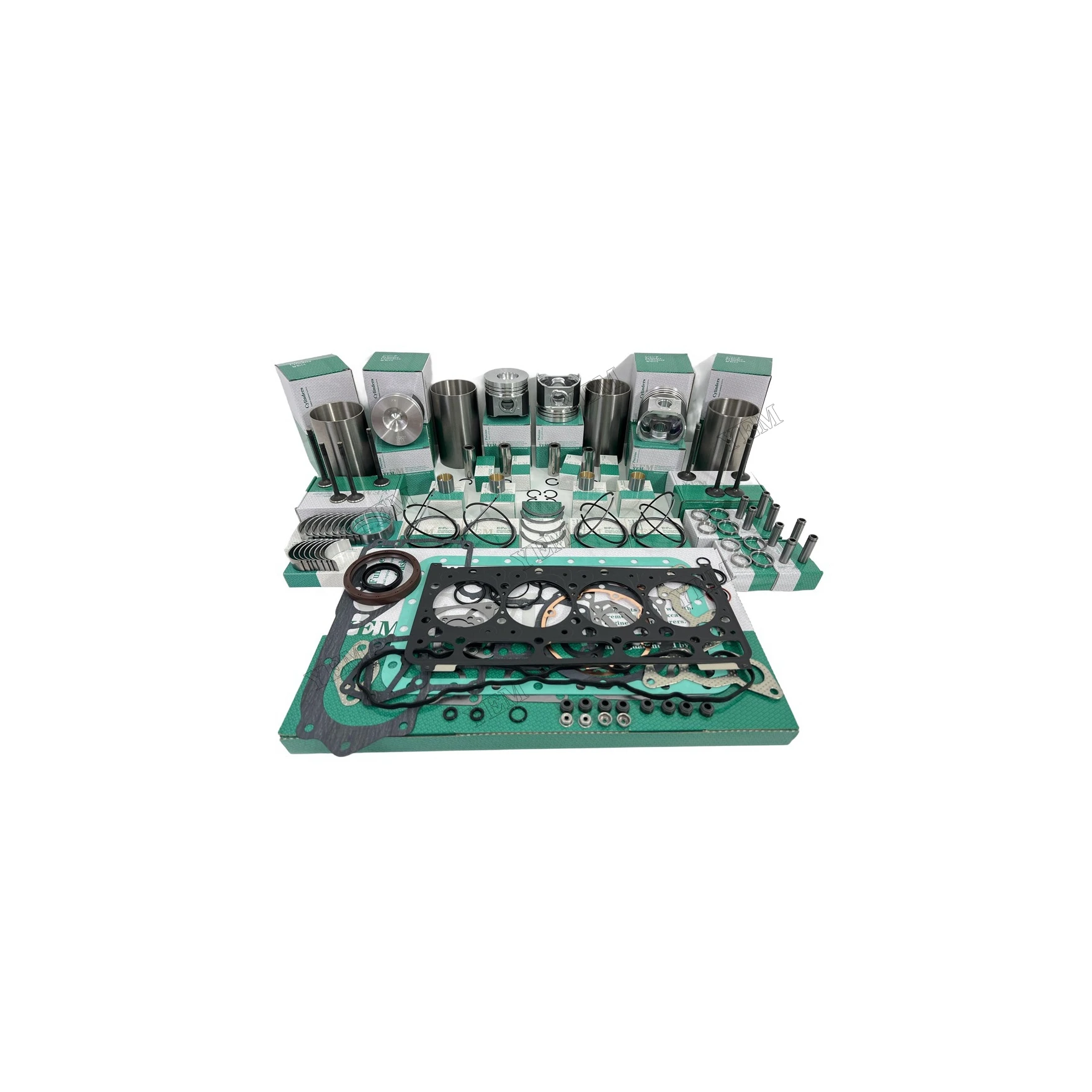 For Doosan P180 P222LE PC22IE Overhaul Kit High Performance Engine Parts