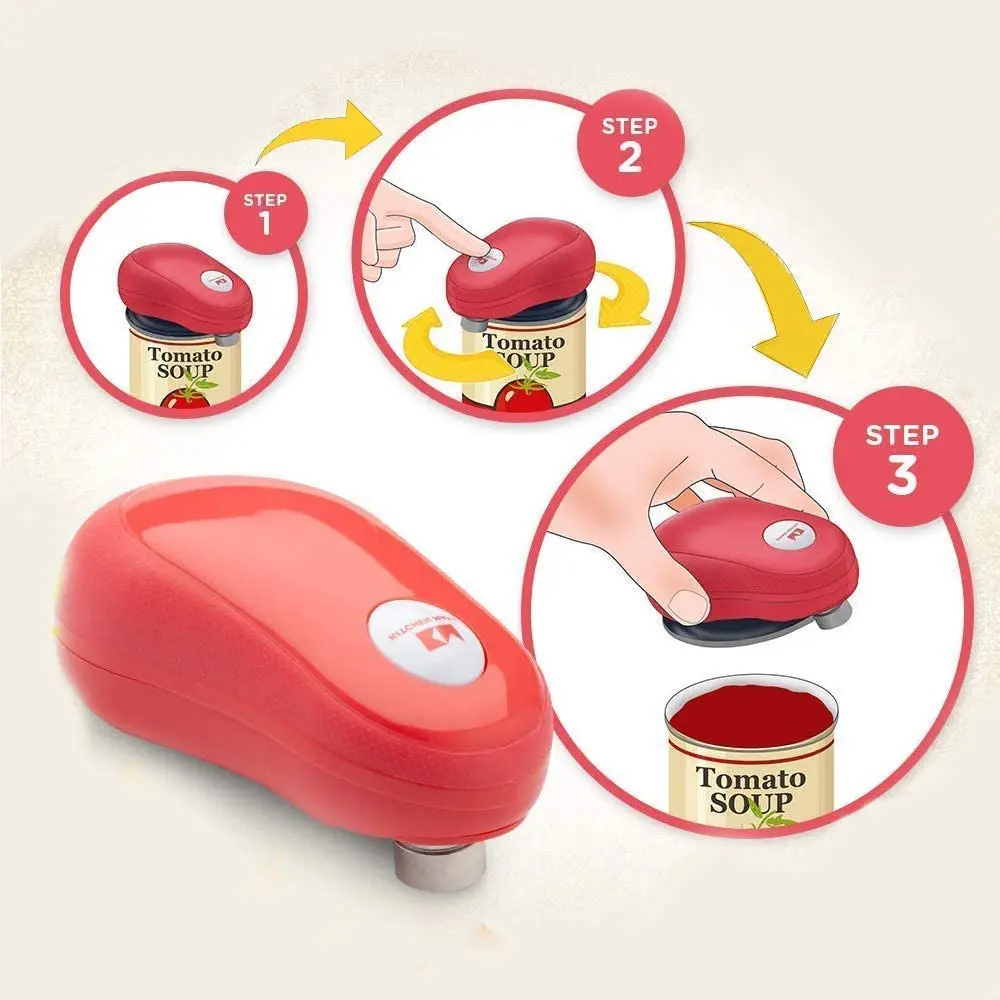 Kitchen Automatic Safety Cordless One Tin Touch Electric Can Opener