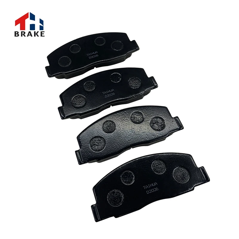 product factory price auto parts manufacturers back plate disc brake pads d2026 for japanese cars-3