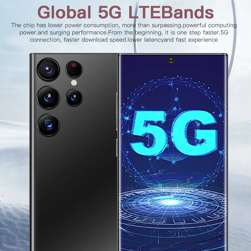 2023 Note 20 Ultra - 7.3inch Smartphone with 4G 5G Unlocked