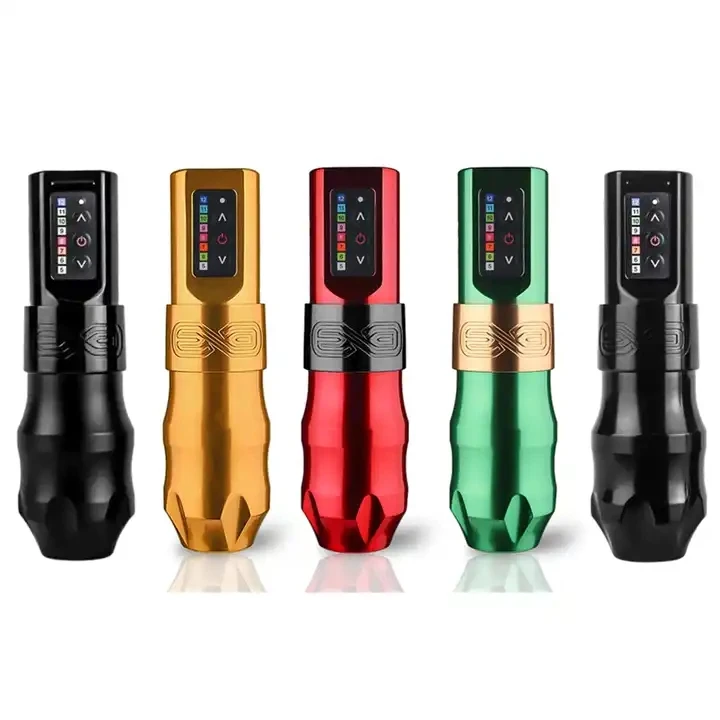 その他 XNET EXO tattoo machine ful set XNET EXO Professional Wireless Tattoo Machine Rotaty Pen