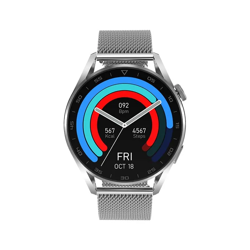 Full Touch Screen Smart Watch With Mobile Phones Calling Heart Rate Blood Pressure Monitoring Smartwatch