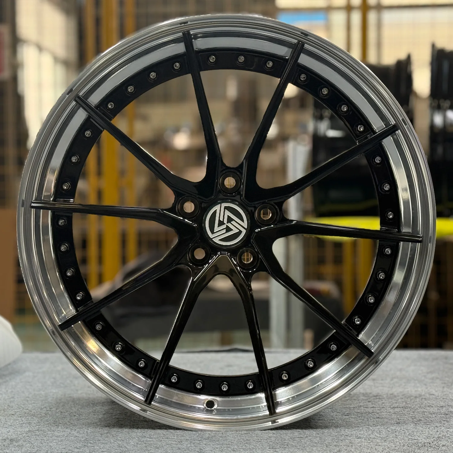 XL 2-Piece Deep Dish Concave Alloy Wheels Car Rim Custom Forged Racing Car Wheel 5x114.3 5x120 5x112 Wheels 18-23 Inch Rim - Image 4