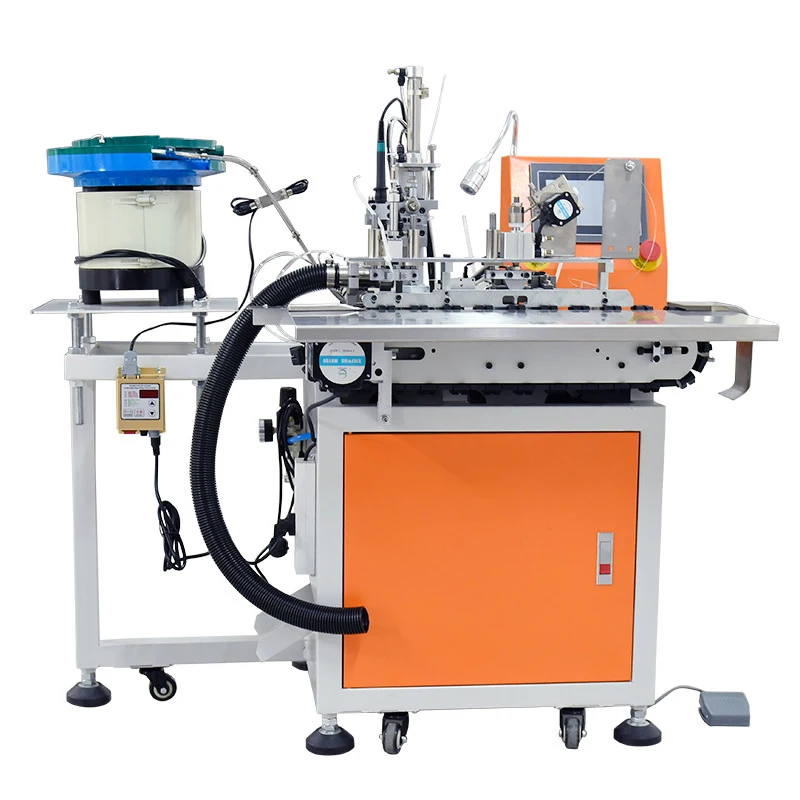 Automatic 2ends Usb Cable Data Cable Making Machine Dc Plug Soldering ...