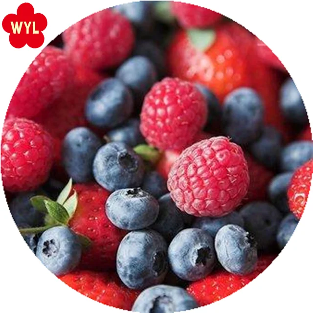Bulk Packing Frozen Fruit IQF Frozen Mixed Berries with Blackberry Strawberry Blueberry Raspberry