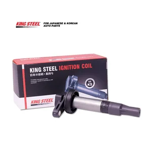 KINGSTEEL OEM 6R83-12A366 4744015 099700-1120 Natural Rubber Car Parts Ignition Coil for TOYOTA LAND ROVER V8 4.2L