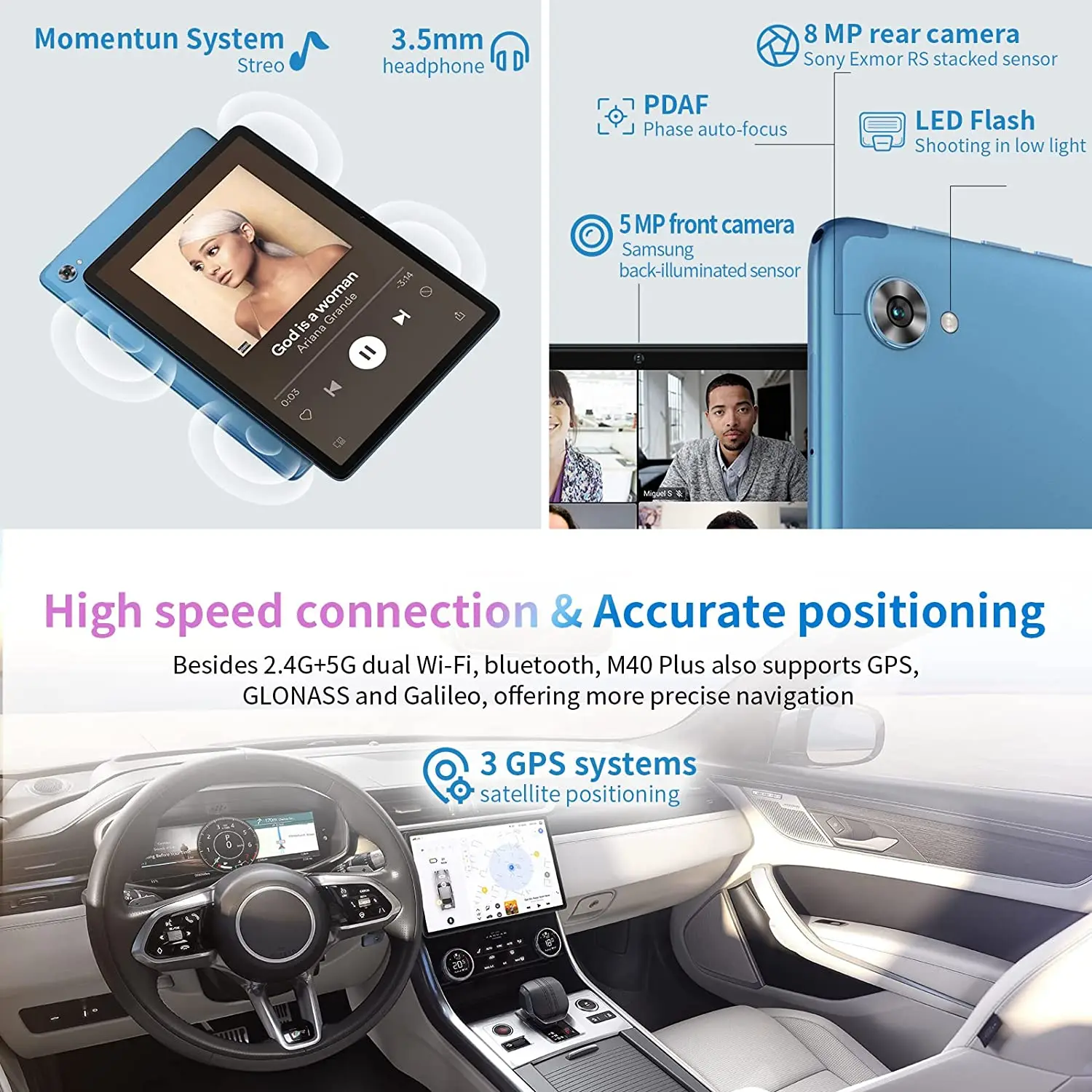 Teclast M40 Plus Android 12 Tablet PC 10.1