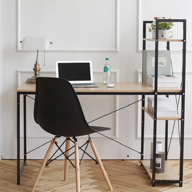 Best Selling Multi Function Iron Cheap School Desks Four Layer Storage Rack Cheap Computer Desks