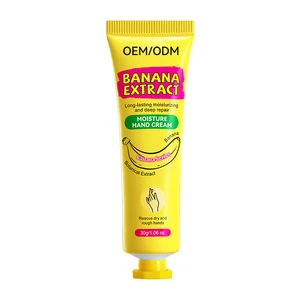 Calantha Banana Hyaluronic Acid Herbal Moisturizing Hand Cream-Anti-Dry Cracking Formula for Autumn & Winter