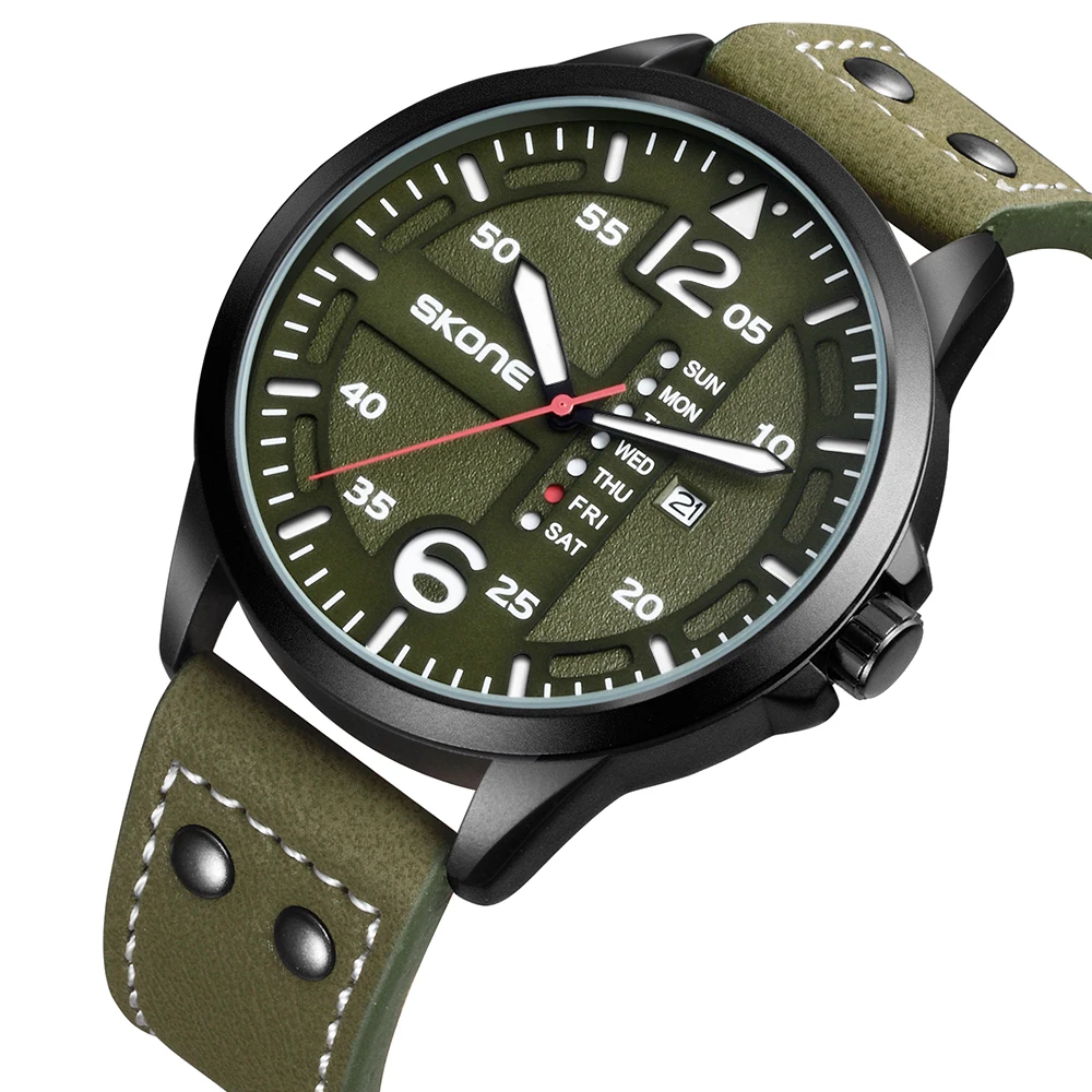 men quartz watches business leather wristwatches - buy men