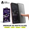 Matte Privacy Tempered Glass