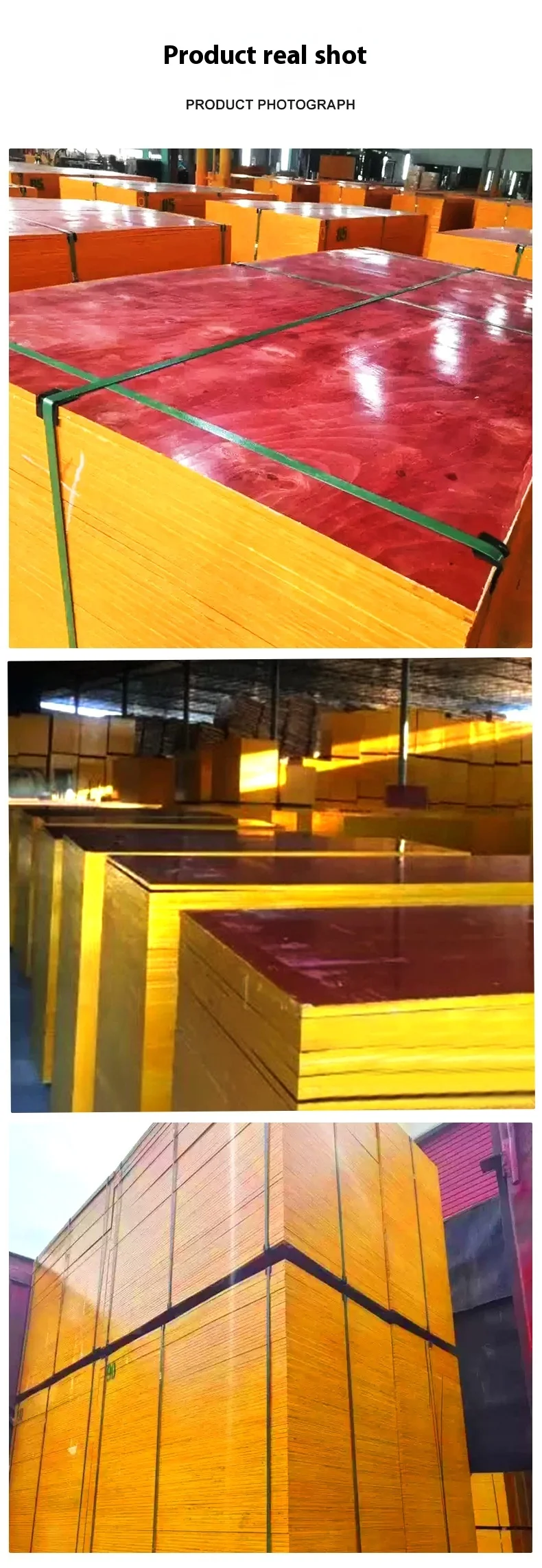 product wholesale modern construction site plywood red board template 2440x1220mm moisture proof outdoor use high turnover rate-5