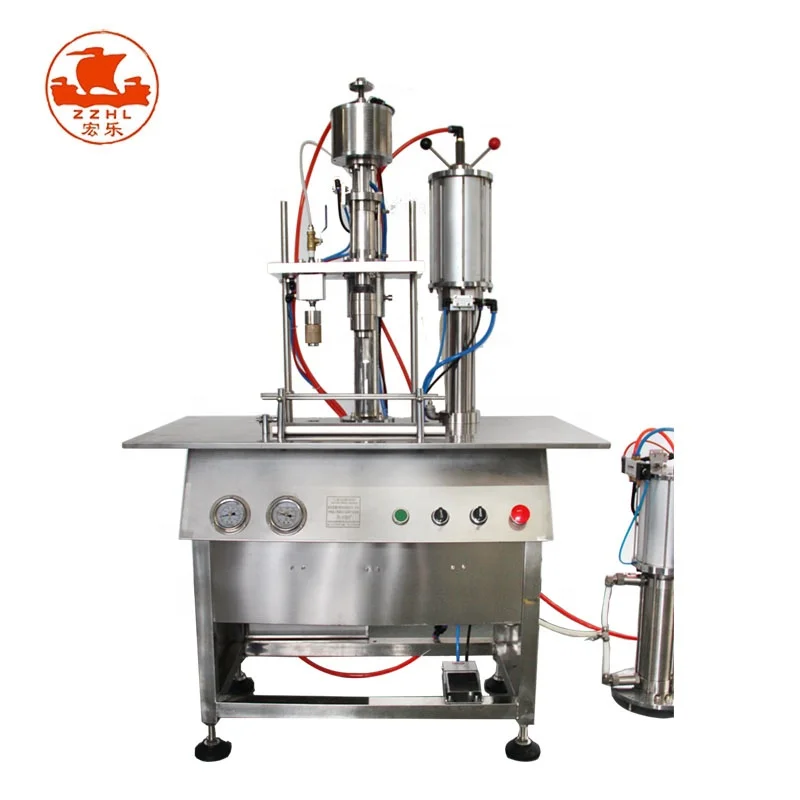 Безмасляная машина для наполнения свежим воздухом/кислородом аэрозольный баллончик запечатывания