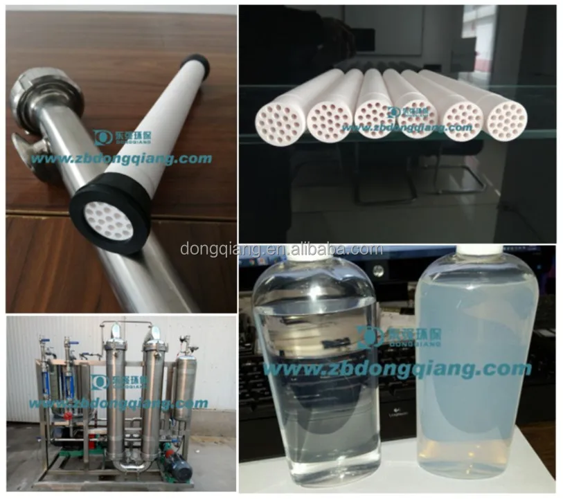 Microfiltration MF Ceramic Filter for Vinegar Filtration with Ceramic Membrane Element