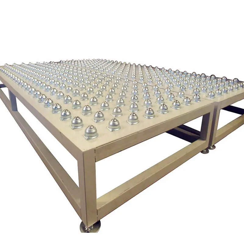 Industrial Universal Ball Transfer Unit Table For Roller Conveyor Line