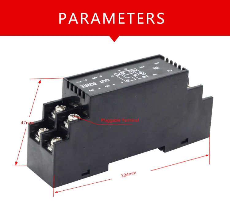 Bsdw Potentiometer Signal Transmitter For 01k Ohm/05k Ohm/010k Ohm Input 420ma Output Buy